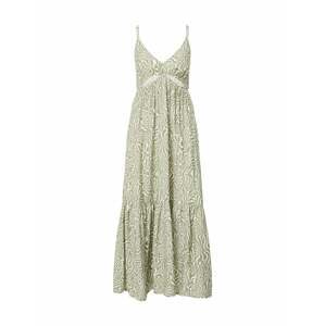 Abercrombie & Fitch Letní šaty  khaki / bílá