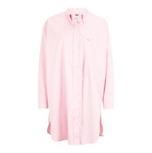 TOMMY HILFIGER Košilové šaty  světle růžová