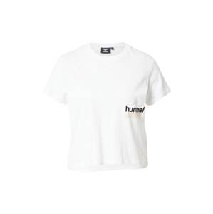 Hummel Funkční tričko 'LARA'  bílá / černá / broskvová