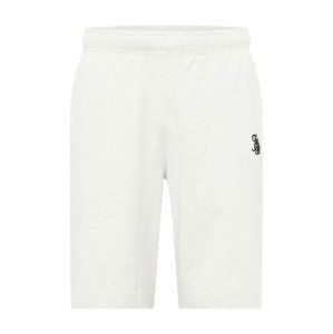 SikSilk Kalhoty  offwhite / černá