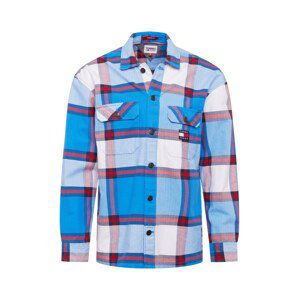 Tommy Jeans Košile  námořnická modř / světlemodrá / červená / bílá