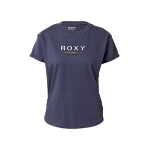 ROXY Tričko  indigo / zlatě žlutá / bílá