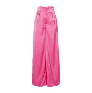Nasty Gal Kalhoty se sklady v pase  pink