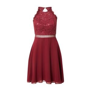 Vera Mont Koktejlové šaty  karmínově červené