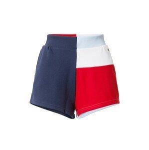 Tommy Jeans Kalhoty  námořnická modř / světlemodrá / červená / bílá