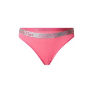 Calvin Klein Underwear Tanga  pink / stříbrná