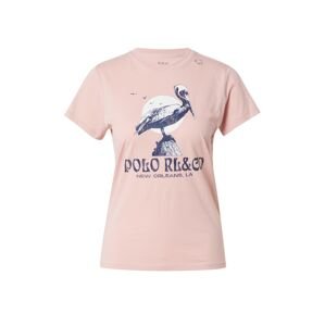 Polo Ralph Lauren Tričko  námořnická modř / růžová / bílá