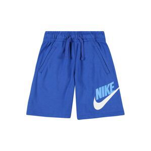 Nike Sportswear Kalhoty  královská modrá / světlemodrá / bílá