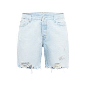 Levi's® Plus Džíny 'PLUS 501® 90S SHORT LIGHT INDIGO - WORN IN'  světlemodrá