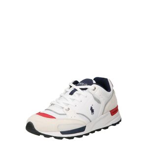 Polo Ralph Lauren Tenisky 'TRACKSTR 200-SNEAKERS-LOW TOP'  námořnická modř / červená / bílá