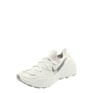 Nike Sportswear Tenisky 'Space Hippie 04'  slonová kost / černá / stříbrná
