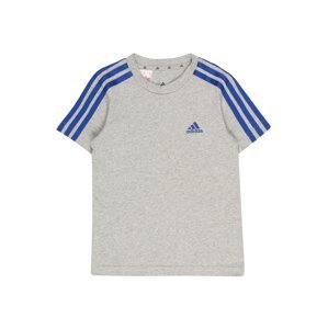 ADIDAS SPORTSWEAR Funkční tričko  královská modrá / šedý melír