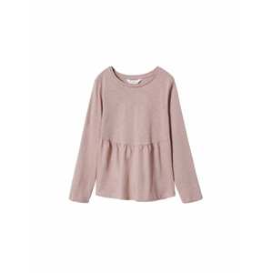 MANGO KIDS Tričko 'PEPLUM'  pink