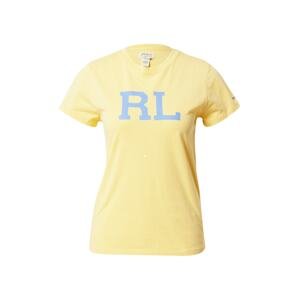 Polo Ralph Lauren Tričko  kouřově modrá / žlutá