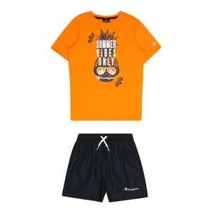 Champion Authentic Athletic Apparel Joggingová souprava  oranžová / námořnická modř / bílá