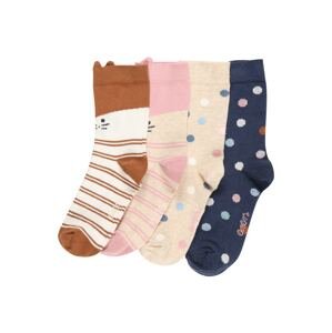 EWERS Ponožky  přírodní bílá / námořnická modř / růžová / karamelová