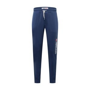 Tommy Jeans Kalhoty  námořnická modř / červená / bílá
