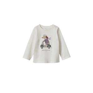 MANGO KIDS Tričko  offwhite / mix barev