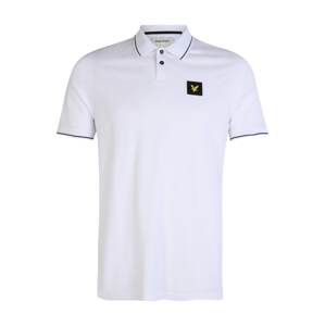 Lyle & Scott Tričko  bílá / černá