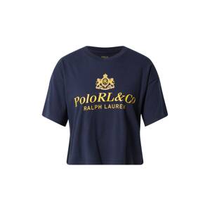 Polo Ralph Lauren Tričko  námořnická modř / žlutá