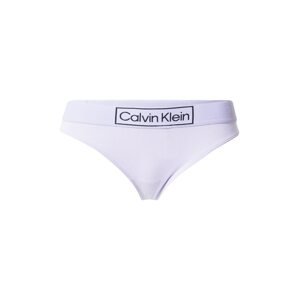 Calvin Klein Underwear Tanga  pastelová fialová / černá
