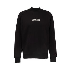 Champion Authentic Athletic Apparel Mikina  černá / bílá