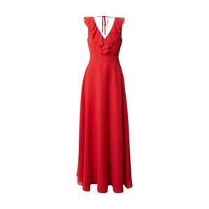 SWING Společenské šaty  červená