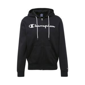 Champion Authentic Athletic Apparel Mikina  černá / bílá