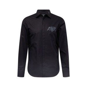 ARMANI EXCHANGE Košile  modrá / černá