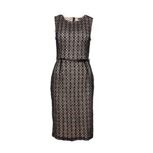 Orsay Pouzdrové šaty  světle béžová / černá