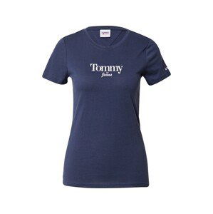 Tommy Jeans Tričko  marine modrá / červená / bílá