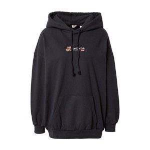 LEVI'S Mikina 'PRISM HOODIE MULTI-COLOR'  světle zelená / světle růžová / černá / bílá