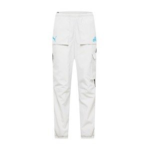 PUMA Kalhoty  bílá / černá / azurová modrá