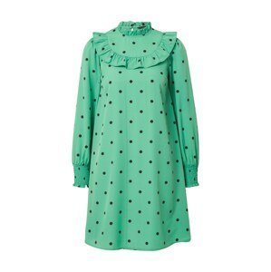 NEW LOOK Košilové šaty  zelená / černá