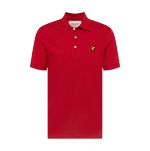 Lyle & Scott Tričko  žlutá / červená / černá