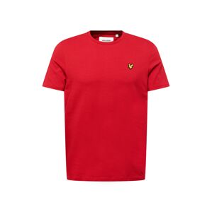 Lyle & Scott Tričko  žlutá / červená / černá