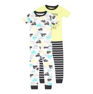 Carter's Pyžamo  azurová / světle žlutá / černá / bílá