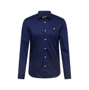 Lyle & Scott Košile  ultramarínová modř / žlutá