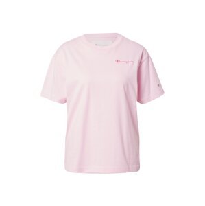 Champion Authentic Athletic Apparel Tričko  pink / světle růžová