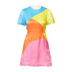 Olivia Rubin Letní šaty 'MATHILDE'  modrá / žlutá / oranžová / pink