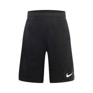 Nike Sportswear Kalhoty  černá / bílá