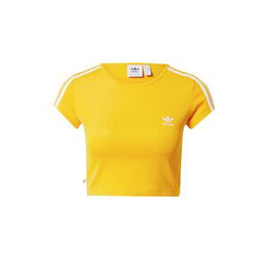 ADIDAS ORIGINALS Tričko  žlutá / bílá