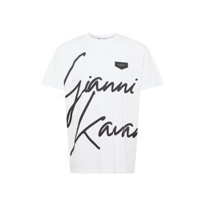 Gianni Kavanagh Tričko  černá / bílá