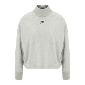 Nike Sportswear Mikina  světle šedá / černá
