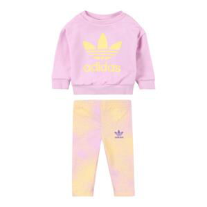 ADIDAS ORIGINALS Joggingová souprava  žlutá / fialová