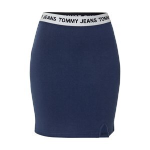 Tommy Jeans Sukně  námořnická modř / černá / bílá