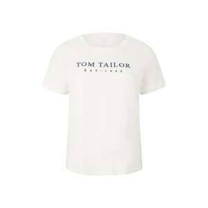 Tom Tailor Women + Tričko  černá / bílá