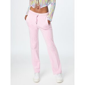 Juicy Couture Kalhoty  růžová / průhledná