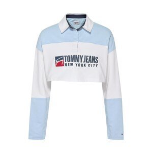 Tommy Jeans Tričko  modrá / světlemodrá / červená / bílá