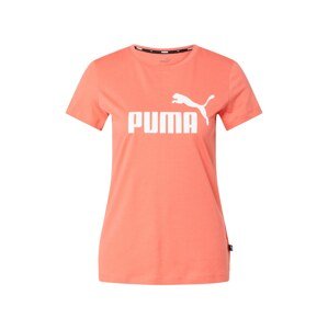 PUMA Funkční tričko  lososová / bílá